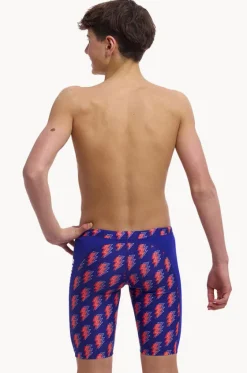 Jammers^Funky Trunks Boys Flash Jammer Navy/red