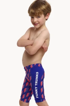 Jammers^Funky Trunks Boys Flash Jammer Navy/red