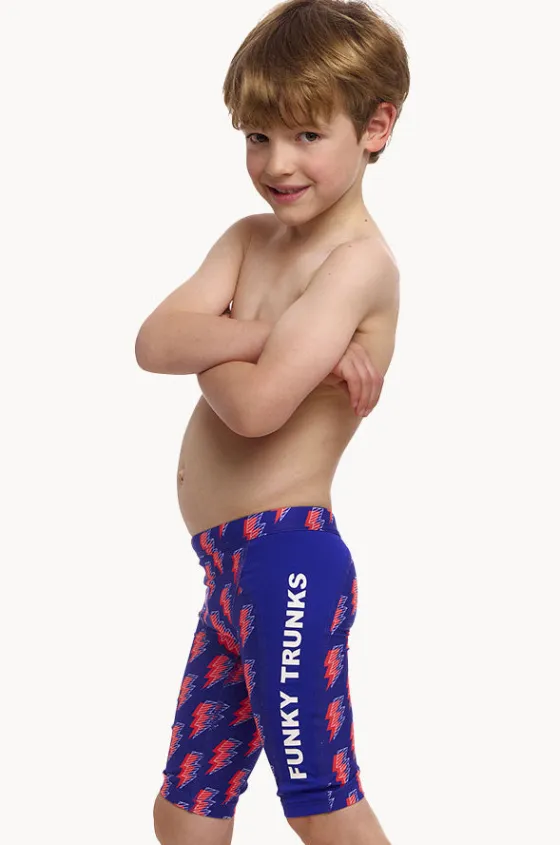 Jammers^Funky Trunks Boys Flash Jammer Navy/red