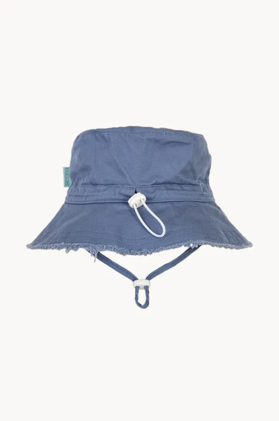 Hats^Acorn Boys Frayed Bucket Hat Sky blue
