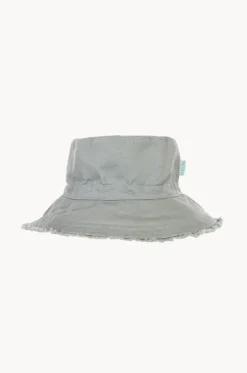 Hats^Acorn Boys Frayed Bucket Hat Khaki
