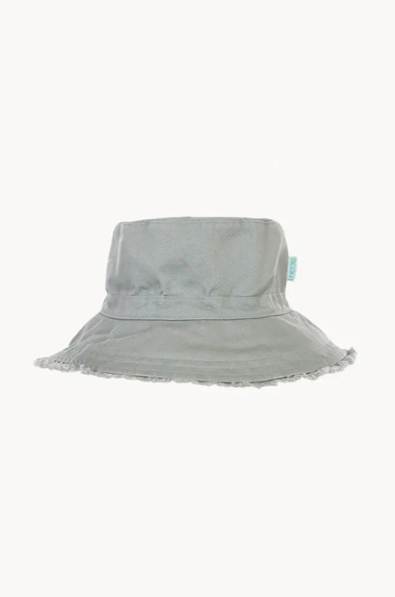 Hats^Acorn Boys Frayed Bucket Hat Khaki