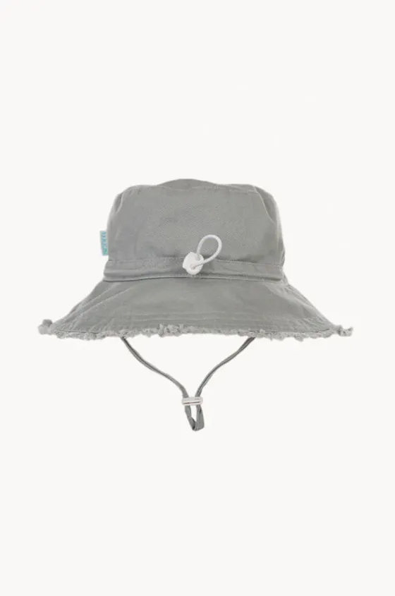 Hats^Acorn Boys Frayed Bucket Hat Khaki