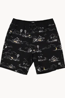 Boardshorts^Billabong Boys Good Times Layback Boardshort Black