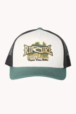 Hats^Rip Curl Boys Heritage Desto Trucker Cap Bone