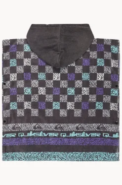 Towel Robes & Ponchos|Towel Robes & Ponchos^Quiksilver Boys Hoody Towel Aqua