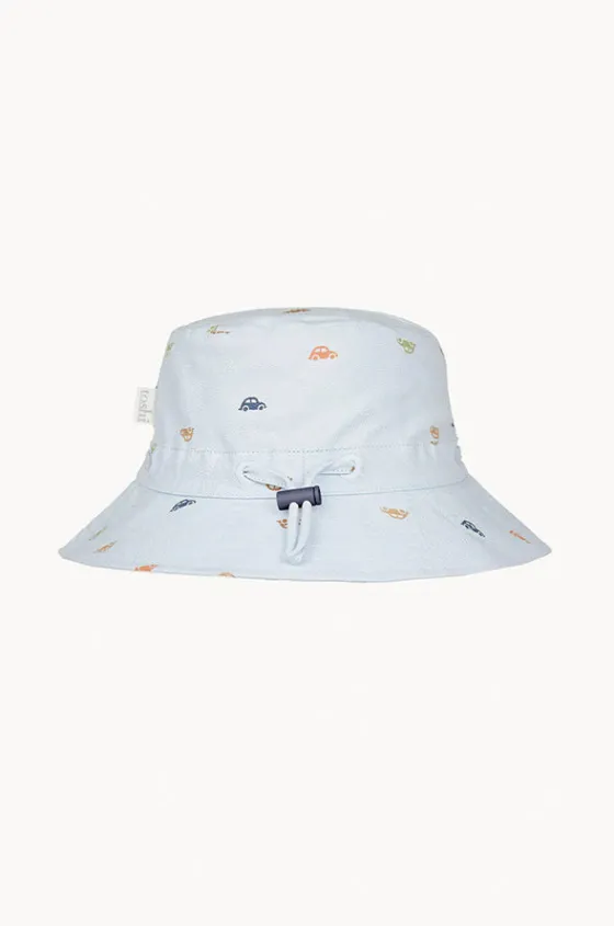 Hats^Toshi Boys Hot Rod Drifter Sunhat Light Blue