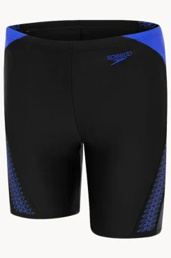 Jammers^Speedo Boys Hyperboom Splice Jammer Black/cobalt