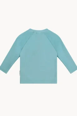 Rashies & Sunsuits^Huxbaby Boys Kel Koala Suntop Green