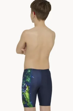 Jammers^Zoggs Boys Mako Mid Jammer Navy/Green