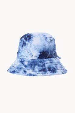 Hats^Minihaha Boys Max Swirl Sunhat Navy/White