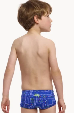 Trunks^Funky Trunks Boys Much Munchies Trunk Blue/multi