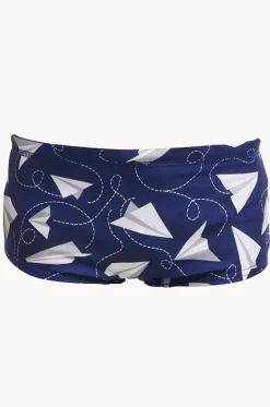 Trunks|Swimwear^Funky Trunks Boys Paper Plain Trunk Navy