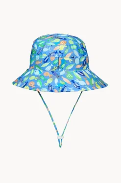 Hats^Bedhead Boys Pisces Classic Bucket Sunhat Blue/Multi