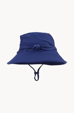 Hats^Minihaha Boys Plain Swim Hat Navy