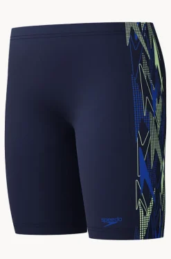 Jammers|Jammers^Speedo Boys Plastisol Placement Jammer Peacoat