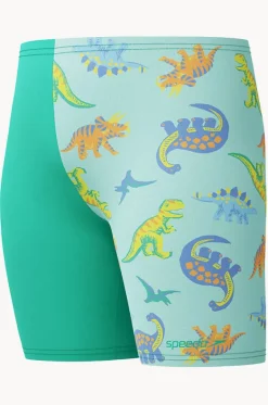 Jammers^Speedo Boys Print Jammer Teal