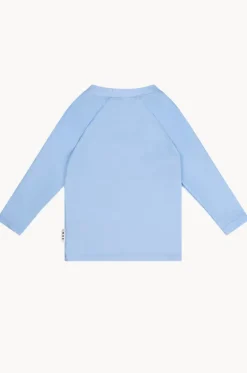 Rashies & Sunsuits|Rashies & Sunsuits^Huxbaby Boys Racer Dino Suntop Light blue