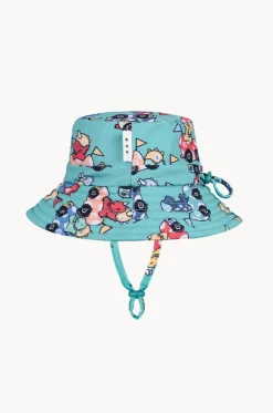 Hats^Huxbaby Boys Racer Dino Swim Hat Green