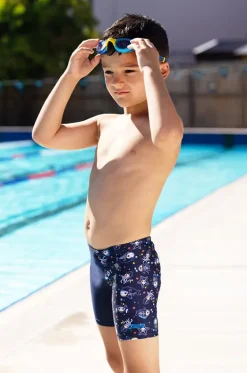 Jammers^Zoggs Boys Sea Ahoy Midi Jammer Navy/multi