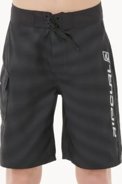 Boardshorts^Rip Curl Boys Shock Wave Boardshort Black
