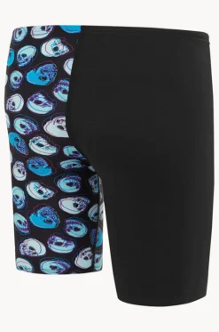 Jammers|Jammers^Speedo Boys Skull V Cut Jammer Black/blue