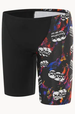 Jammers|Jammers^Speedo Boys Skull V Cut Jammer Black/multi