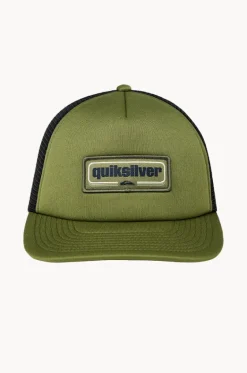 Hats^Quiksilver Boys Slab Drifter Cap Green