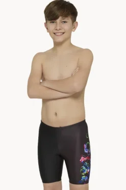 Jammers^Zoggs Boys Snare Mid Jammer Black/Multi