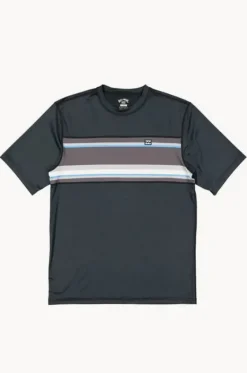 Rashies^Billabong Boys Spinner Rashie BLACK