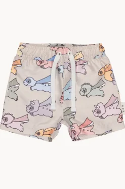Boardshorts|Boardshorts^Huxbaby Boys Super Dino Swim Short Sand