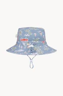 Hats^Toshi Boys Surf Soul Swim Sunhat Chambray