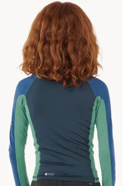 Rashies^Rip Curl Boys Tropic Daze Long Sleeve Suntop Dark Navy