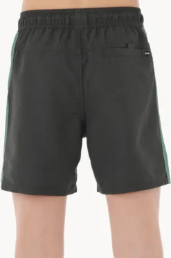 Boardshorts^Rip Curl Boys Tropic Daze Panel Volley Boardshort Washed Black