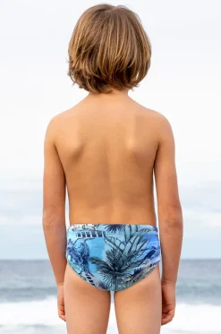 Briefs^Salty Ink Boys Urban Racer Brief Jungle