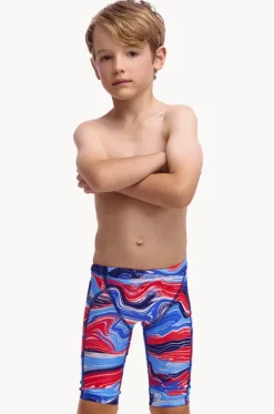 Jammers^Funky Trunks Boys Wave Craze Jammer Blue/red