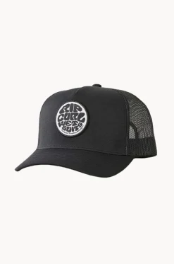Hats^Rip Curl Boys Wetsuit Icon Trucker Cap Black