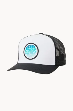 Hats^Rip Curl Boys Wetsuit Icon Trucker Cap Black/white