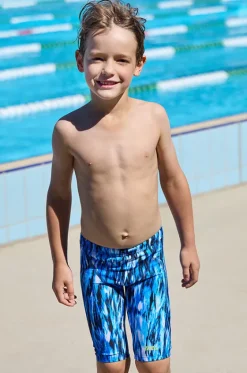 Jammers^Funky Trunks Boys Wing Streak Jammer Blue