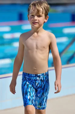 Jammers^Funky Trunks Boys Wing Streak Jammer Blue