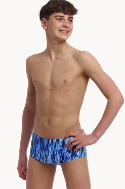 Trunks^Funky Trunks Boys Wing Streak Trunk Blue