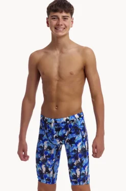 Jammers^Funky Trunks Boys You Messer Jammer Blue/black
