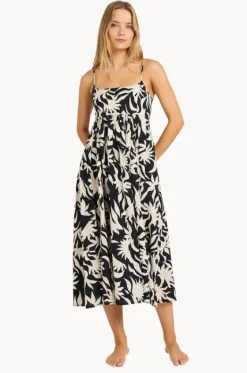 Dresses^Billabong By My Side Island Heat Dress Black/White