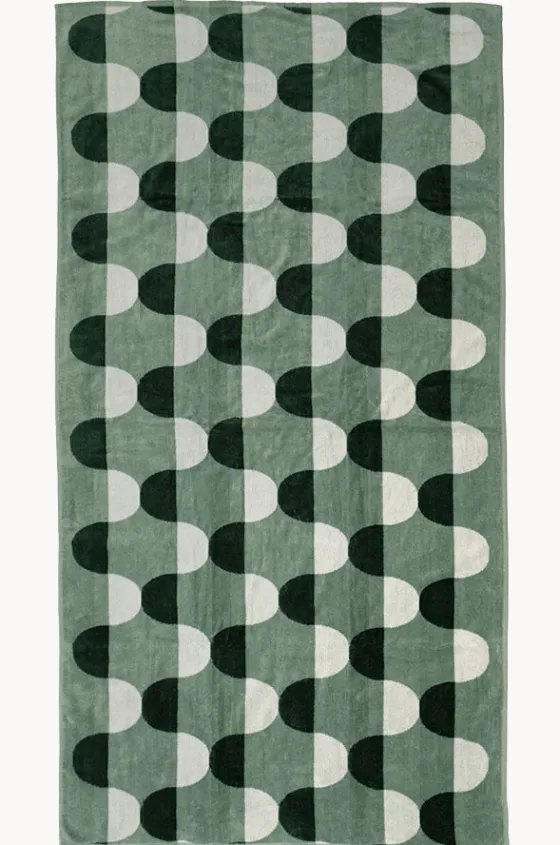 Towels|Towels^Bambury Cadence Beach Towel Teal