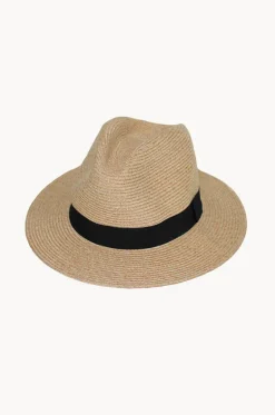 Headwear^Cancer Council Australia Cafe Adjustable Fedora Natural