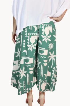 Pants^Bodacious Casablanca Sydney Wide Leg Pant Teal