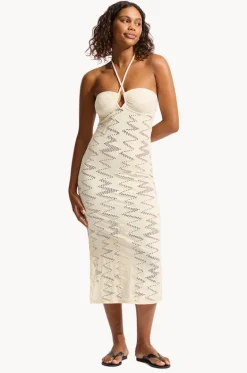 Dresses^Seafolly Chiara Cover Up Chiara Ecru