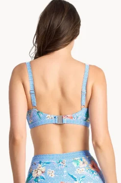 Bikini Tops^Sunseeker Chilio E/F Cup Bra Blue