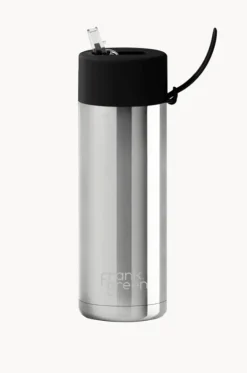 Drinkware|Drinkware^Frank Green Chrome Ceramic Drink Bottle 595ml Midnight