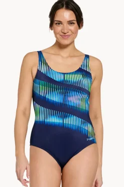 One Pieces^Zoggs Circus Adjustable Scoopback One Piece Navy/blue